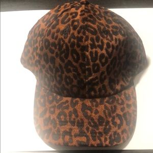 Cheetah print hat